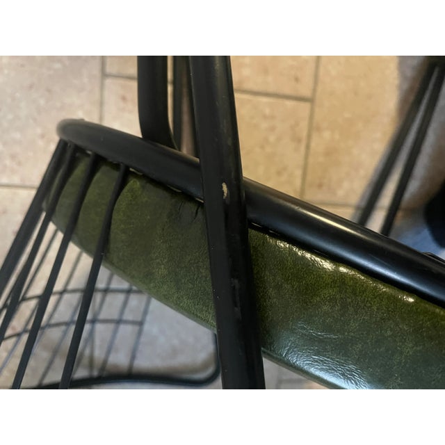 Metal 1950s Vintage Mid Century Modern Daystrom Chair Metal & Vinyl For Sale - Image 7 of 10