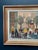 Mid-Century Modern Arne Wallsten, Market Scene, 1960s, Oil Painting on Canvas, Framed For Sale - Image 3 of 18