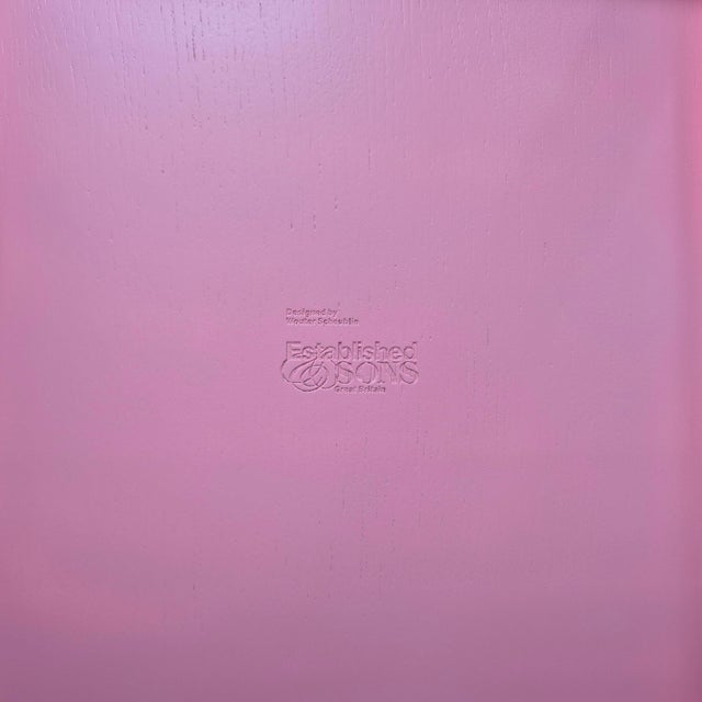 Pink Frame Chair by Wouter Scheublin for Established & Sons, 2008 For Sale - Image 4 of 13