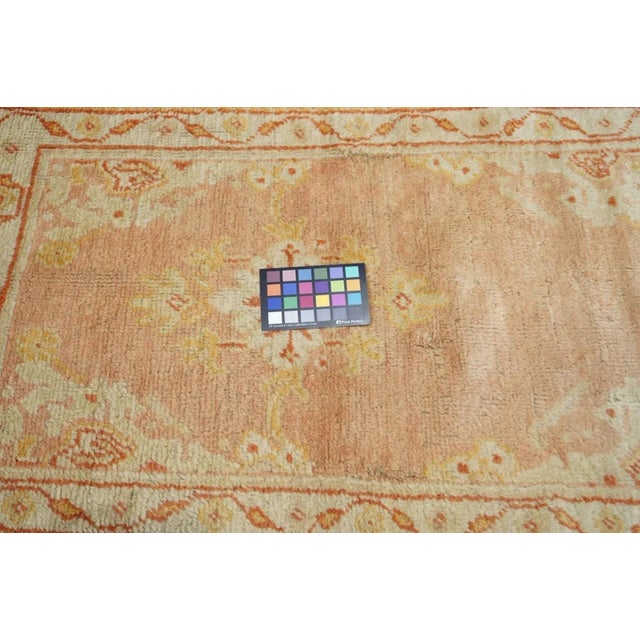 Brown Antique Oushak Rug 2'5'' x 4'2'' For Sale - Image 8 of 10