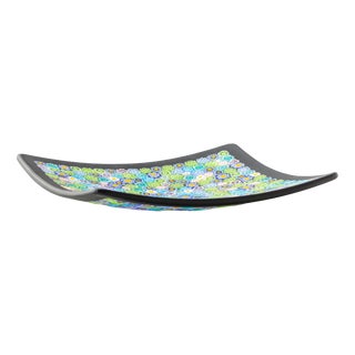 Murano Glass Millefiori Plate by Ercole Moretti For Sale