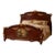 1950 European Artisan Louis XVI Mahogany Bedframe – 4 Pc For Sale