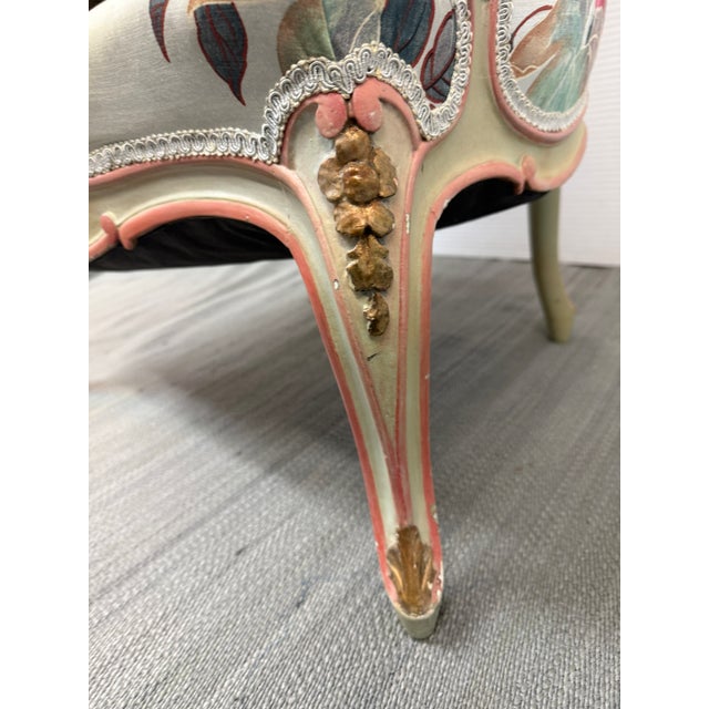 2010s French Louis XV Bergere Chair, Gilded For Sale - Image 5 of 12