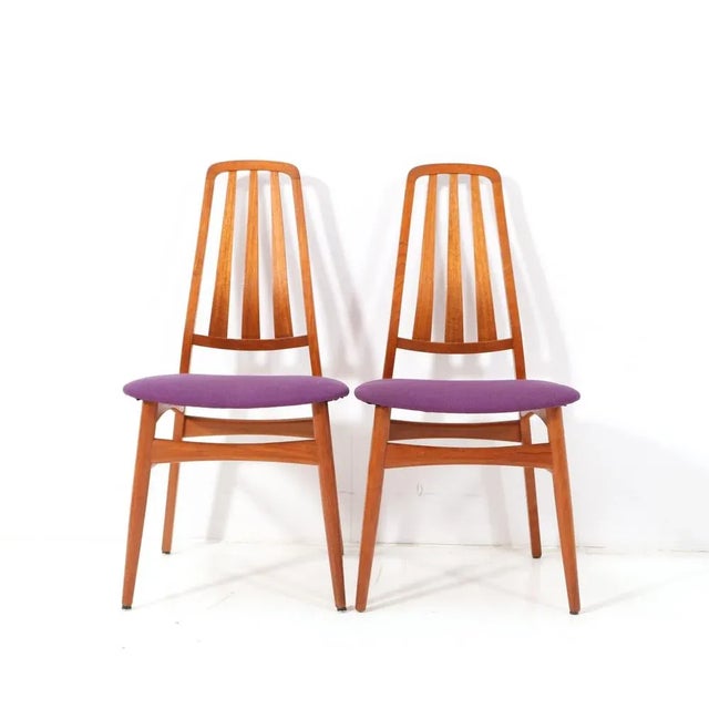 Mid-Century Modern Dining Room Chairs in Teak, 1960s, Set of 6 For Sale - Image 6 of 13