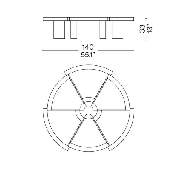Rio Coffee Table by Charlotte Perriand for Cassina For Sale - Image 10 of 15