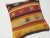 Art Deco Kilim Rug Pillow For Sale - Image 3 of 12