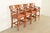 Baker Furniture Company Baker Furniture English Regency Carved Walnut Bar Stools, Set of Four For Sale - Image 4 of 15