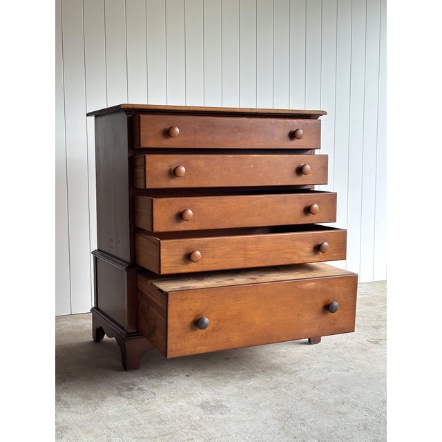 Vintage Chest of Drawers With Hidden Cedar Chest, C. 1940s For Sale - Image 4 of 14