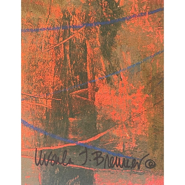 Ursula J. Brenner, based in Cincinnati, Ohio, creates dynamic landscapes and contemporary abstracts using acrylics and...