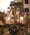 Early 20th Century French Louis XV Four-Light Porcelain Flower Chandelier For Sale - Image 4 of 8