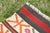 1950s 1950s Hair Band Motif Rustic Style Turkish Vintage Handwoven Kilim Rug For Sale - Image 5 of 11