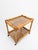 Mid-Century Modern Italian Bamboo Cane and Rattan Bar Cart, 1970s For Sale - Image 10 of 18