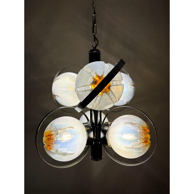 Vintage Sputnik Light from Mazegga, 1970s For Sale - Image 12 of 17