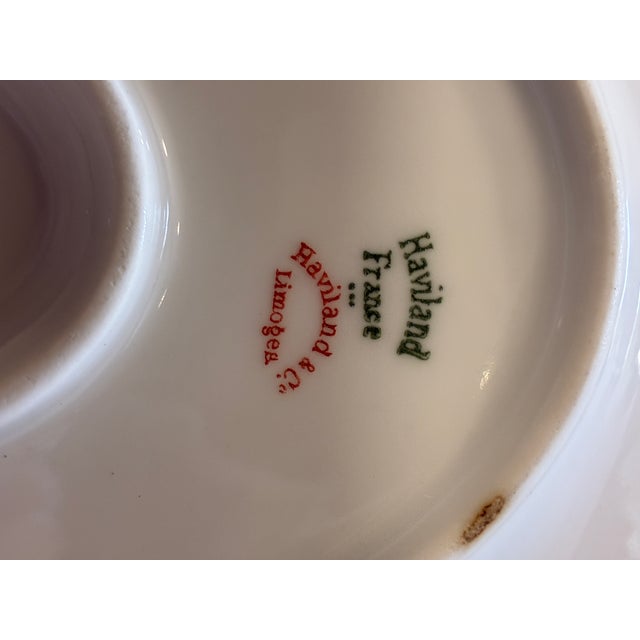 Antique Haviland & Co. Limoges Gold Rim Gravy Boat With Attached Underplate, France For Sale - Image 12 of 12