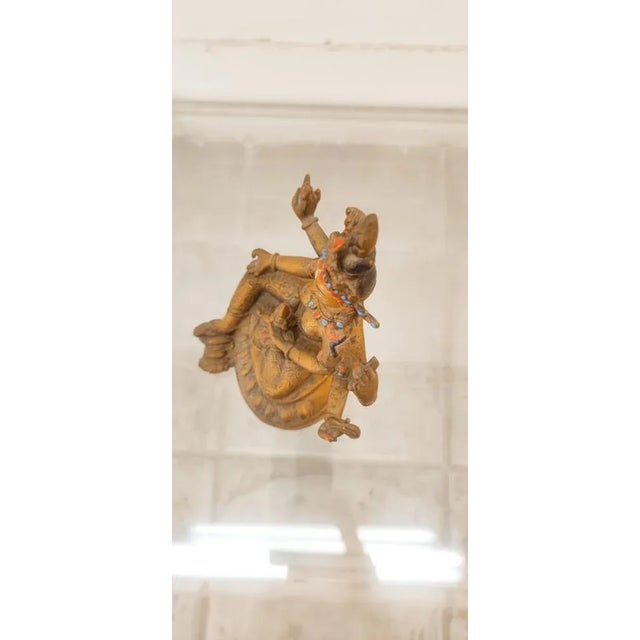 Brown Goddess Kali, 1890s, Bronze For Sale - Image 8 of 9