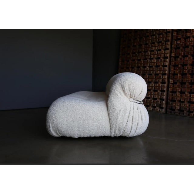 Textile 1970s Vintage Afra and Tobia Scarpa Soriana Sofa For Sale - Image 7 of 8