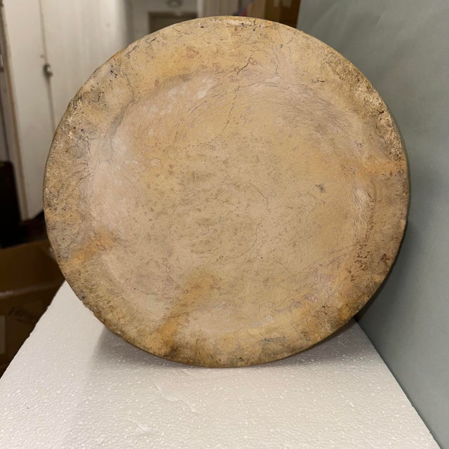 Early 20th Century Large Antique Stoneware Jug With Cork Lid and Bail Handle For Sale - Image 5 of 11