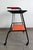 Vintage Orange Perforated Metal Serving Cart, 1950s For Sale - Image 4 of 13