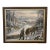 20th Century European School Oil on Canvas by Polish Artist Edward Mesjasz (1929-2007) Depicting Winter Horses Hauling Woods For Sale