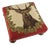 Stag Red Tapestry Footstool For Sale