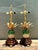Late 20th Century Vintage Frederick Cooper Enamel Pineapple Lamps - A Pair For Sale - Image 5 of 13
