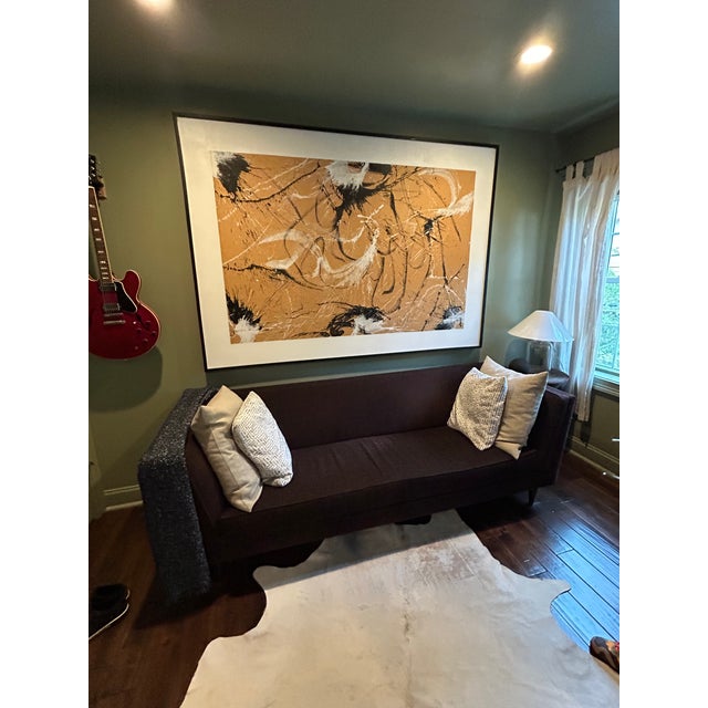 Abstract Large Abstract Contemporary Wall Art Painting For Sale - Image 3 of 10