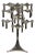 Orion Modular Candelabra by Fritz Nagel for BMF For Sale