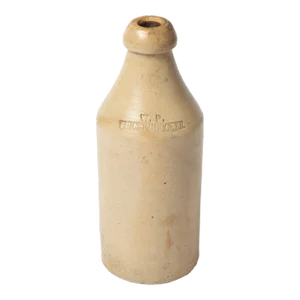 Antique Wp Knickerbocker Stoneware Bottle