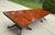 Grand Matchbook Flame Mahogany Pedestal Claw Foot Dining Table For Sale In Columbus - Image 6 of 11