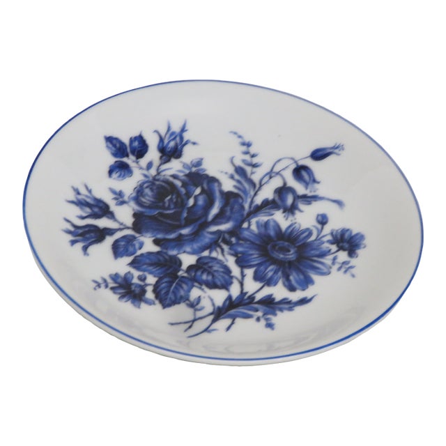 Porcelain Blue and White Small Plate 4619b For Sale