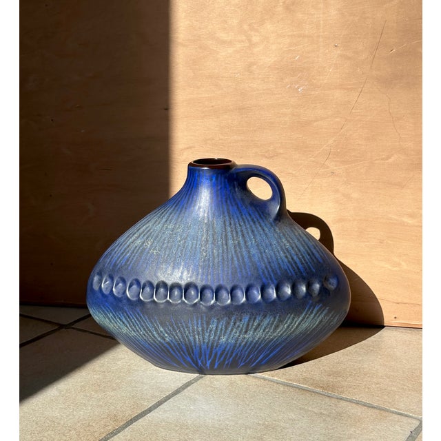 Mid-Century Modern Large Sculptural Ceramic Art Vase from Carstens Keramik Tönnieshof, West Germany, 1960s For Sale - Image 3 of 15