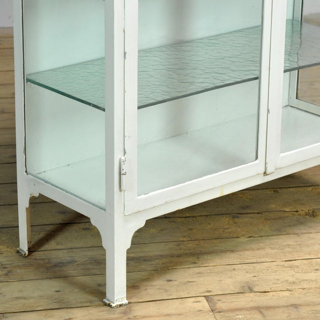 Vintage Iron Medicine Cabinet, 1930s For Sale - Image 9 of 12