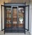 1950s Faux Bamboo Cabinet, Black 1950's Display Cabinet For Sale - Image 5 of 17