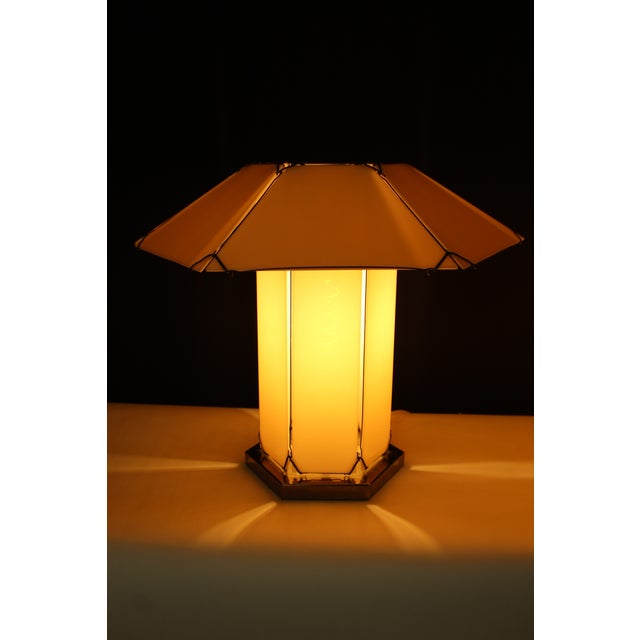1950s Gustav Stickley Style Table Lamps - a Pair For Sale - Image 11 of 16