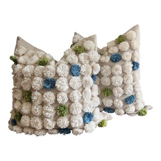 Pair of Adler Pillows With Luxury Feather Inserts For Sale