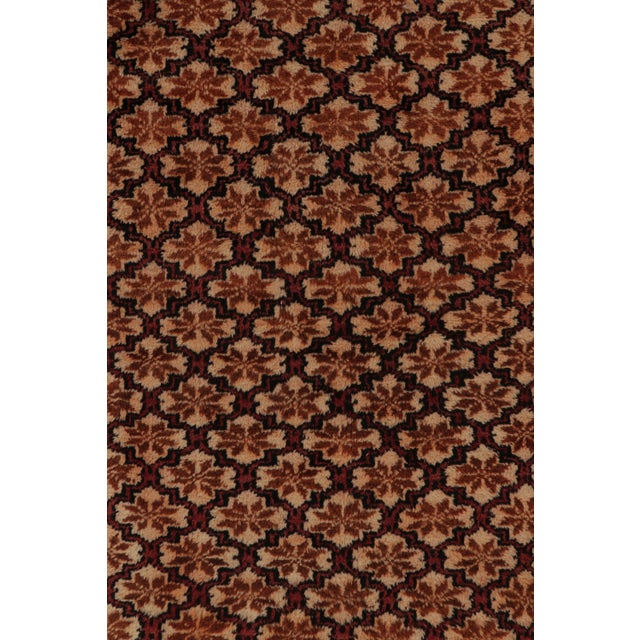 Traditional Title: Vintage Turkish Tulu Runner, Deep Red Field With Floral Patterns - Rug & Kilim For Sale - Image 3 of 8