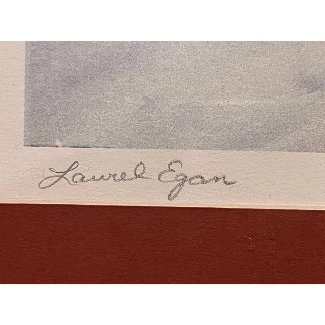 Mid 20th Century Laurel Egan Signed Print The Columbia Gardens Butte Montana Vtg Amusement Park For Sale In San Francisco - Image 6 of 6