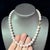 Late 20th Century Late 20th Century Mikimoto Estate Akoya Pearl Necklace 18" 18k Y Gold 10 MM Certified For Sale - Image 5 of 12