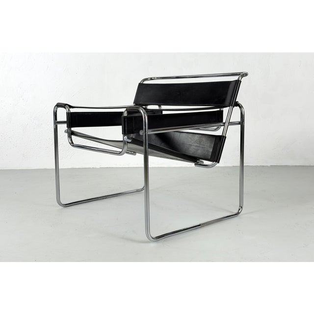 1960s Wassily Armchair by Marcel Breuer for Gavina, 1960s, Set of 2 For Sale - Image 5 of 13