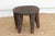 Small Solid Wood Carved Nupe Table For Sale - Image 4 of 8