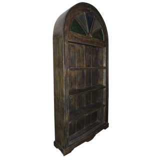 Large Painted Indian Cabinet For Sale