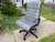 Vintage Richard Sapper Knoll Management Grey Leather Office Chairs For Sale In Sacramento - Image 6 of 12