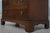 Baker Burl Walnut English Style Bachelors Chest For Sale - Image 11 of 17