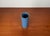Mid-Century Modern Mid-Century German Minimalist Blue Ceramic Vase from Melitta, 1960s For Sale - Image 3 of 11