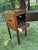 English 19th century Sheraton style washstand in Mahogany with oak as the secondary wood. When the top is opened it...