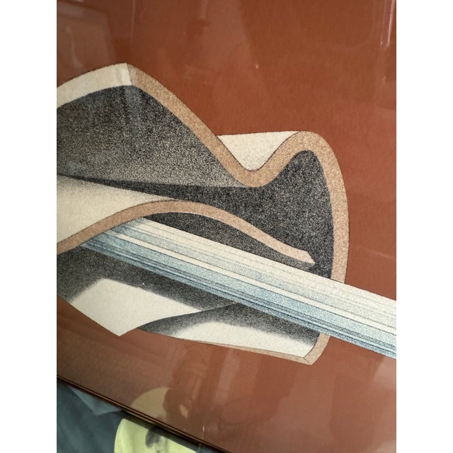 Lennart Nyström, Three Sheets (Brown), Screenprint, signed and numbered in pencil Artist: Lennart Nyström Title: Three...