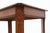 Art Deco French Side Table with Fluted Legs, Carved Frieze and X-Stretcher, 1920s For Sale - Image 4 of 13