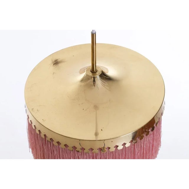 Metal Pink Model T601 Ceiling Lamp by Hans-Agne Jakobsson, 1960s For Sale - Image 7 of 10