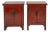 19th Century Chinese Red Lacquer Sideboards, Set of 2 For Sale