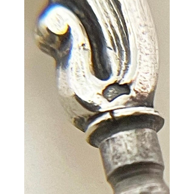 19th Century Dutch Art Nouveau Silver Watch-Key, 1890 For Sale - Image 4 of 7